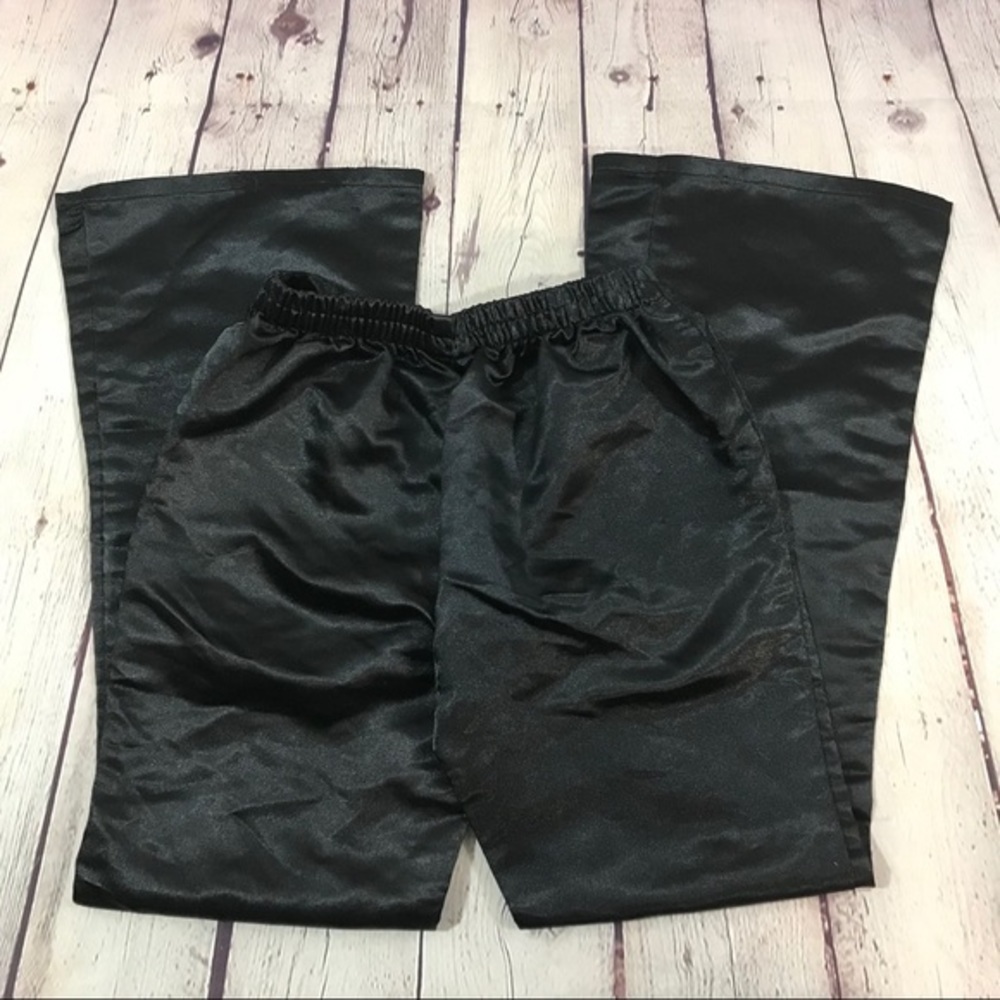 No Boundaries Girls Black Lace Up Polyester Pants - Size 7/8 - Picture 3 of 6